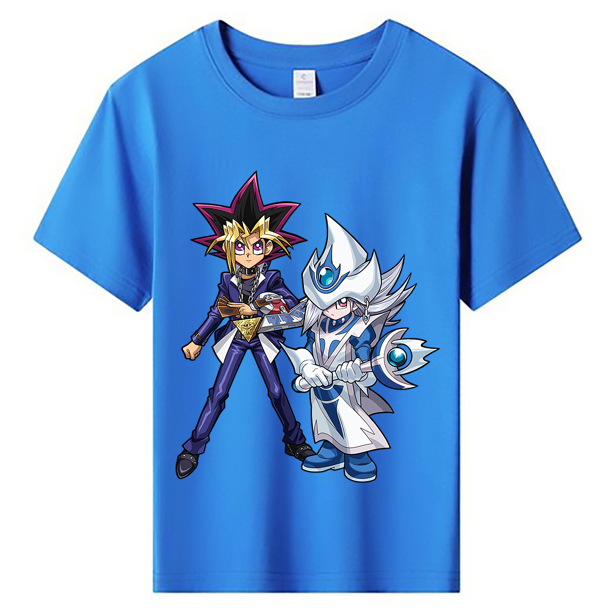 （画像用） 遊☆戯☆王 Yu-Gi-Oh! 綿100％キッズTシャツ（フロントプリント）